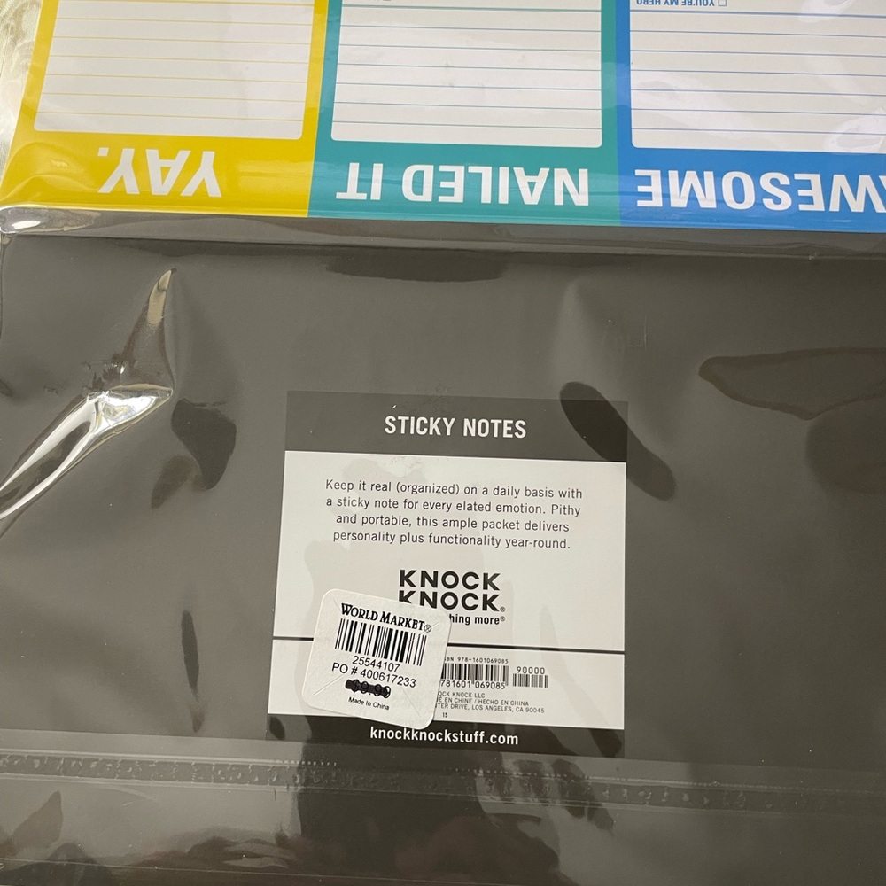 It's All Good Sticky Notes Set - Multicolor - Picture 4 of 13